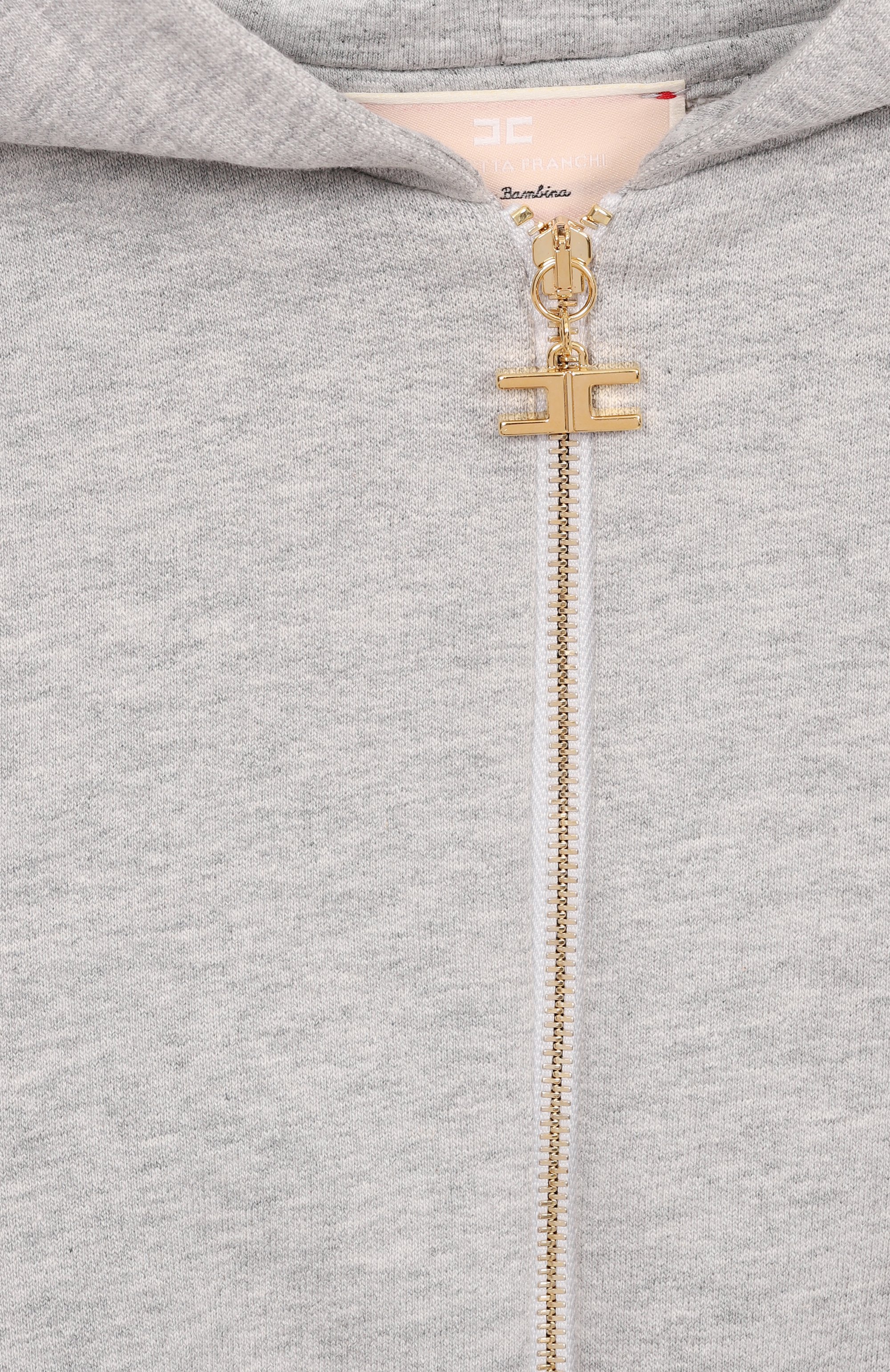 Хлопковая толстовка ELISABETTA FRANCHI LA MIA BAMBINA, арт. EFFE1670/FF002, фото 3