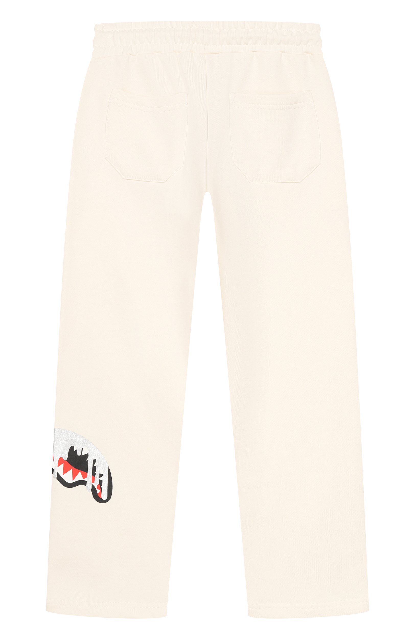 Хлопковые брюки SPRAYGROUND, арт. SPY1574GIV0/SILVER DRIP 0VER PANTS IV0, фото 2