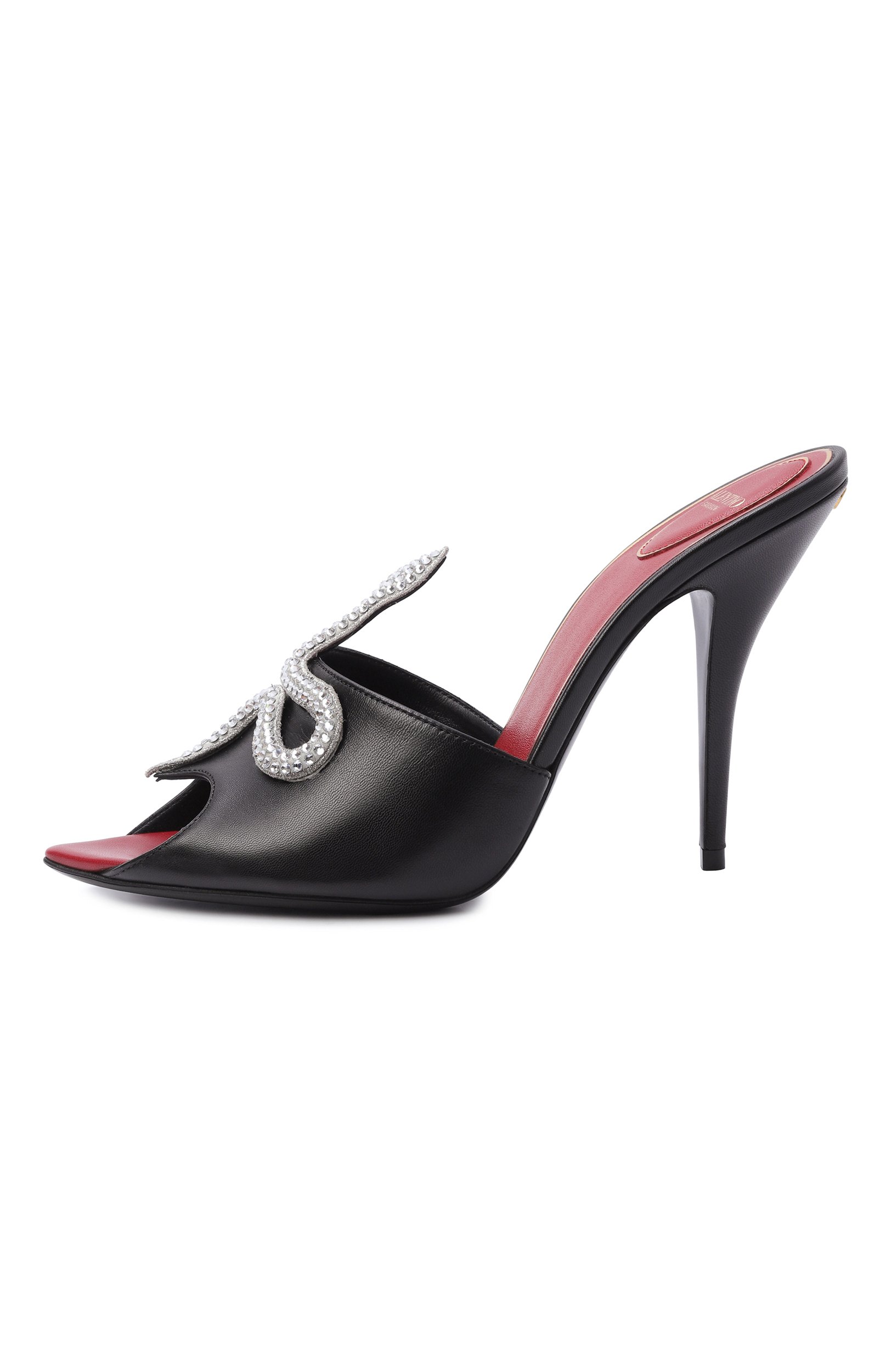 Кожаные мюли coeur vipère 105 VALENTINO, арт. 8W0S0PD7/HIZ, фото 4