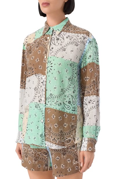 Льняная рубашка MC2 SAINT BARTH, арт. STBW MEREDITH/06149H, фото 3