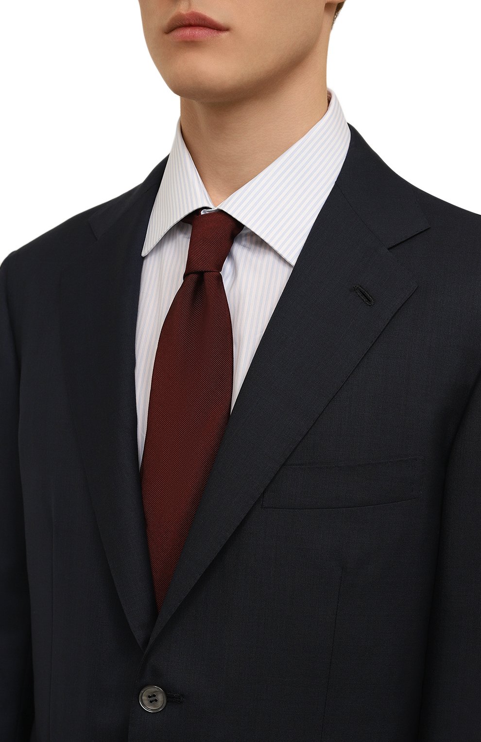 Шелковый галстук DOLCE & GABBANA, арт. GT147E/G0UB1, фото 2