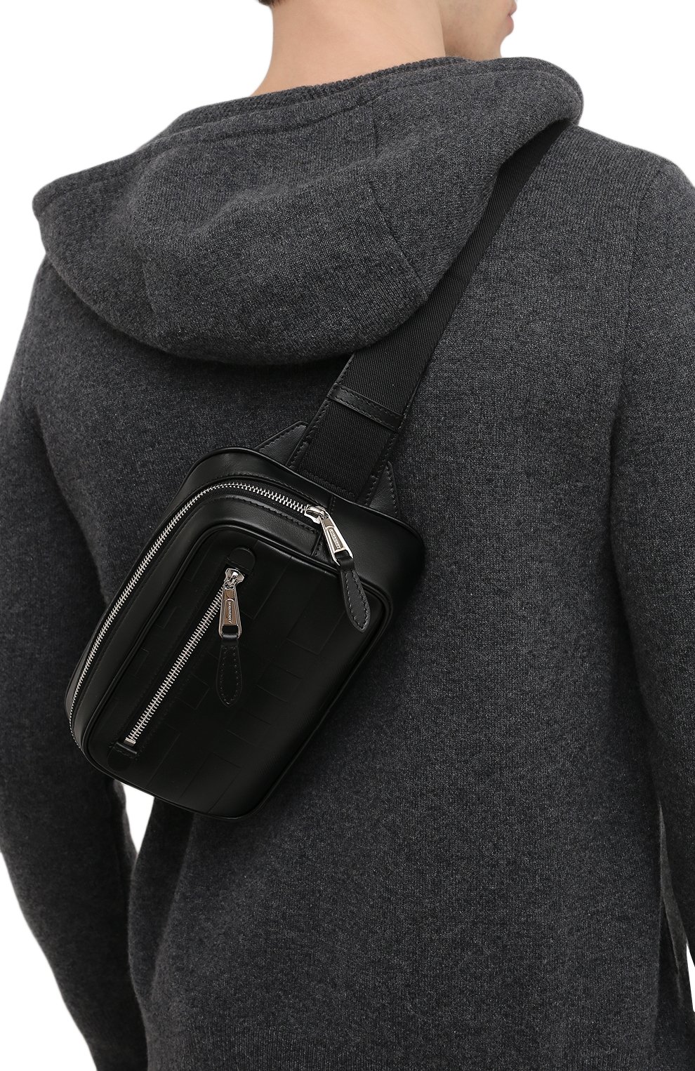 Кожаная поясная сумка BURBERRY, арт. 8049250, фото 2