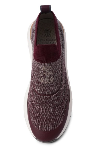 Текстильные кроссовки BRUNELLO CUCINELLI, арт. BUEHRZ0167, фото 4
