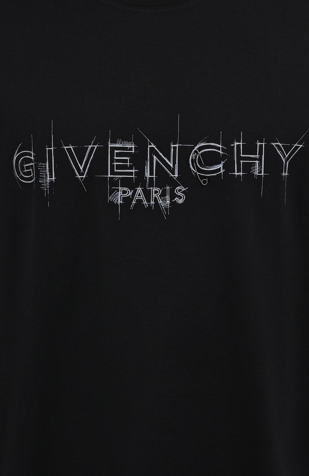 Хлопковая футболка GIVENCHY, арт. BM70ZQ3002, фото 5