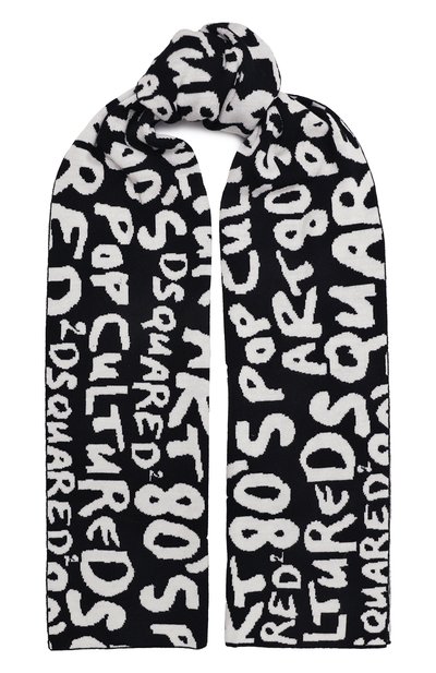 Мужской шерстяной шарф DSQUARED2, арт. KNM0144