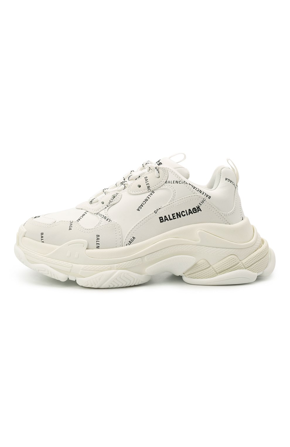 Кожаные кроссовки triple s BALENCIAGA, арт. 524039/W2FA1, фото 4
