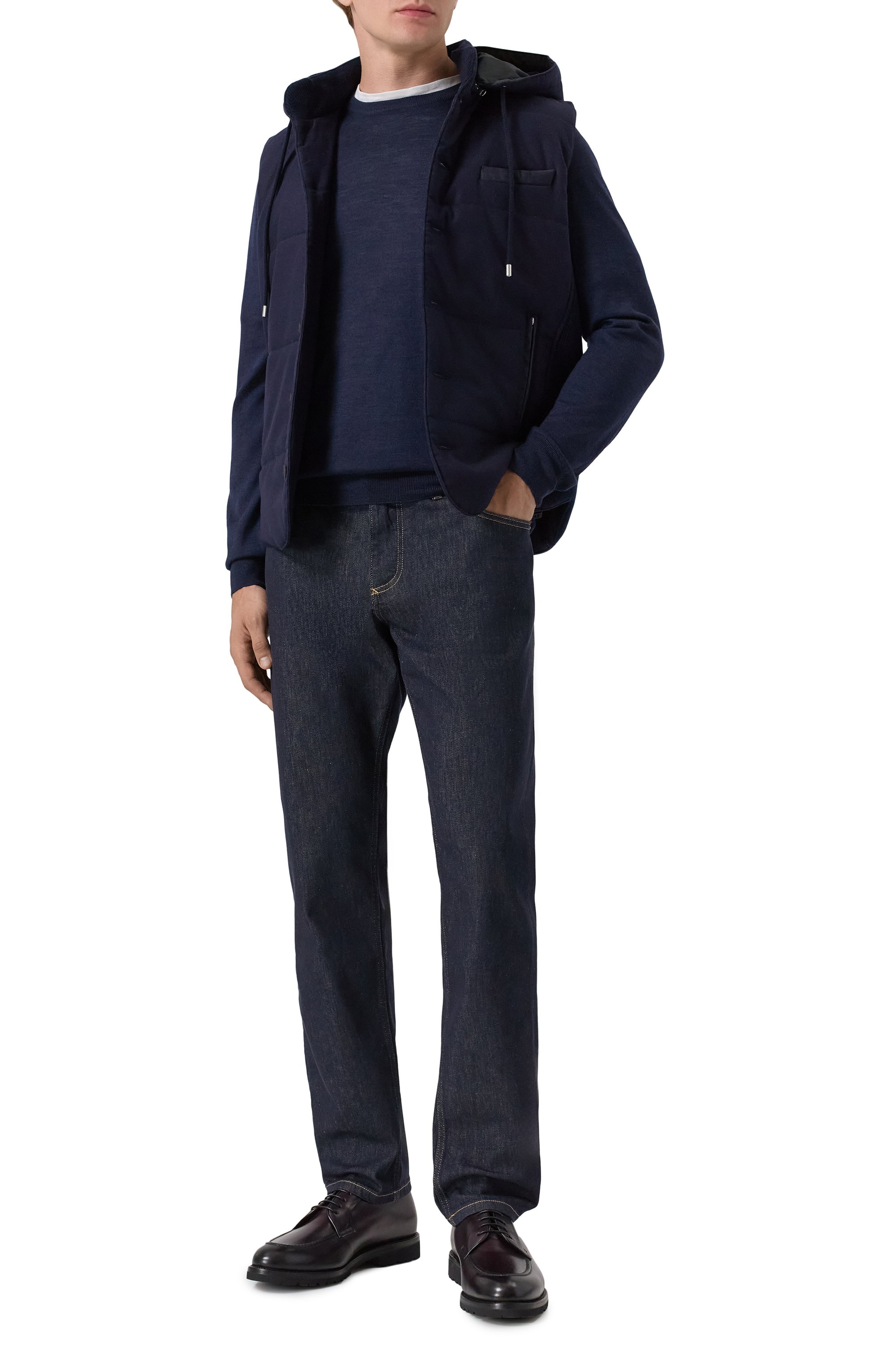 Джемпер из шерсти и шелка GRAN SASSO, арт. 57167/13190, фото 2