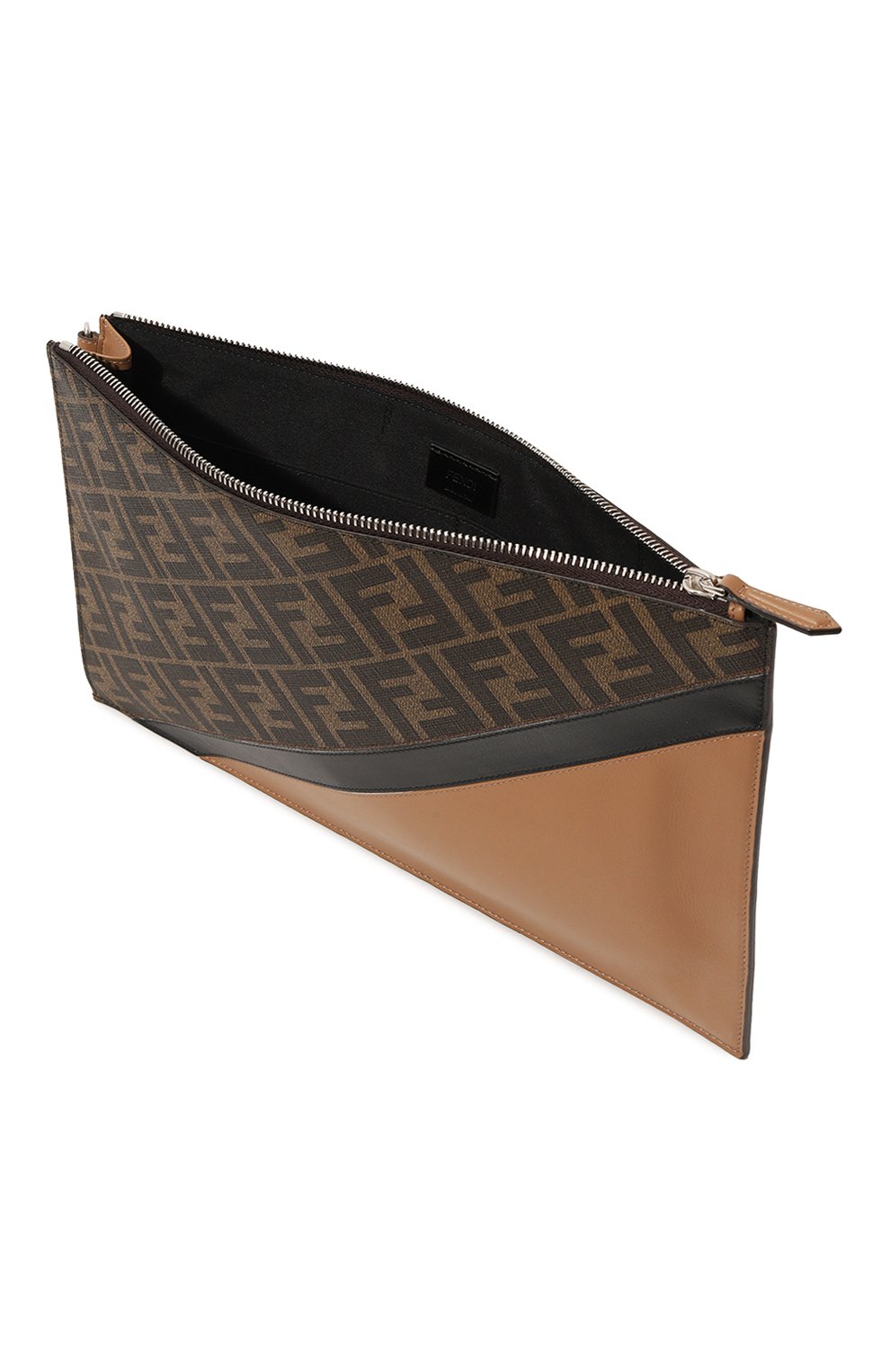 Футляр для документов fendi diagonal FENDI коричневого цвета по цене 87550 руб., арт. 7N0110 AJF8, фото 5 Футляр для документов fendi diagonal FENDI, арт. 7N0110 AJF8, фото 5