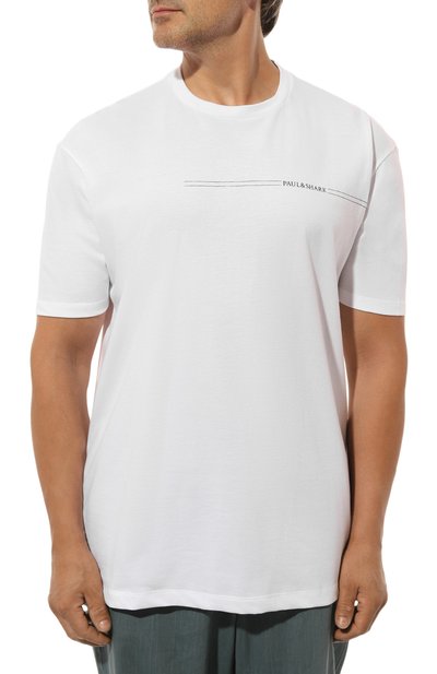 Хлопковая футболка PAUL&SHARK, арт. 14311651/3XL, фото 3
