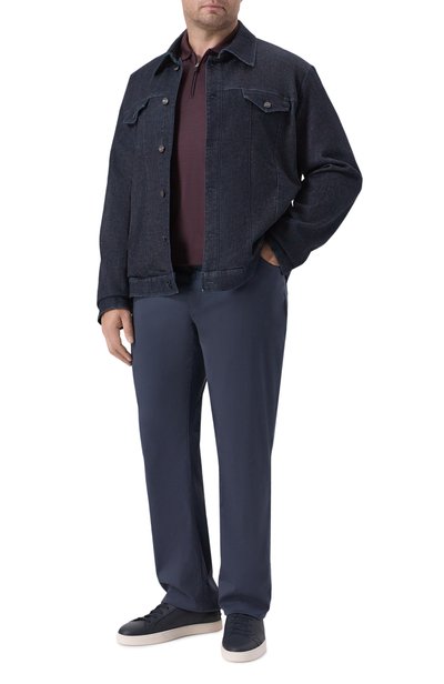 Мужская шерстяное поло CANALI, арт. T0907B/MJ02338