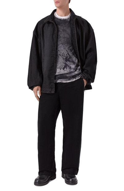 Хлопковые брюки TRANSIT, арт. CFUTRBC125, фото 2