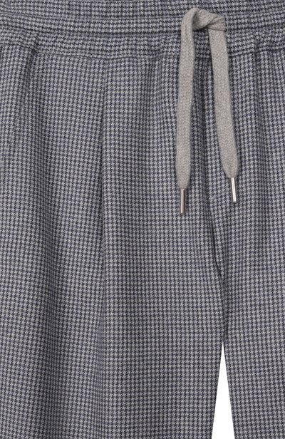 Брюки из кашемира и шелка BRUNELLO CUCINELLI, арт. BV426P503B, фото 3