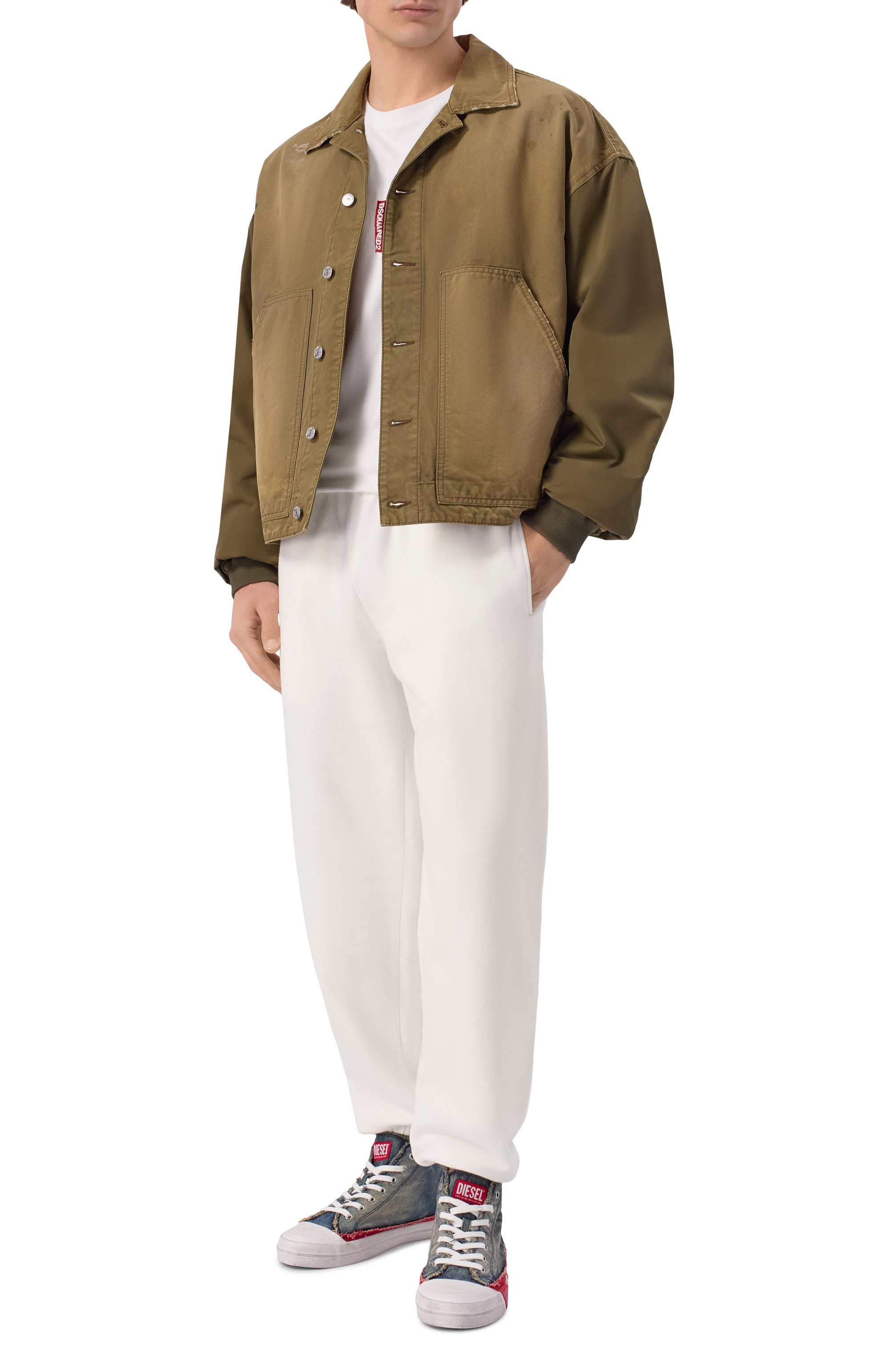 Хлопковые джоггеры PLANTA ROSA, арт. PR/J/NP/370VELVET, фото 2