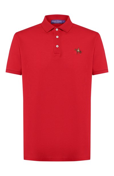 Хлопковое поло RALPH LAUREN, арт. 790508036, фото 1