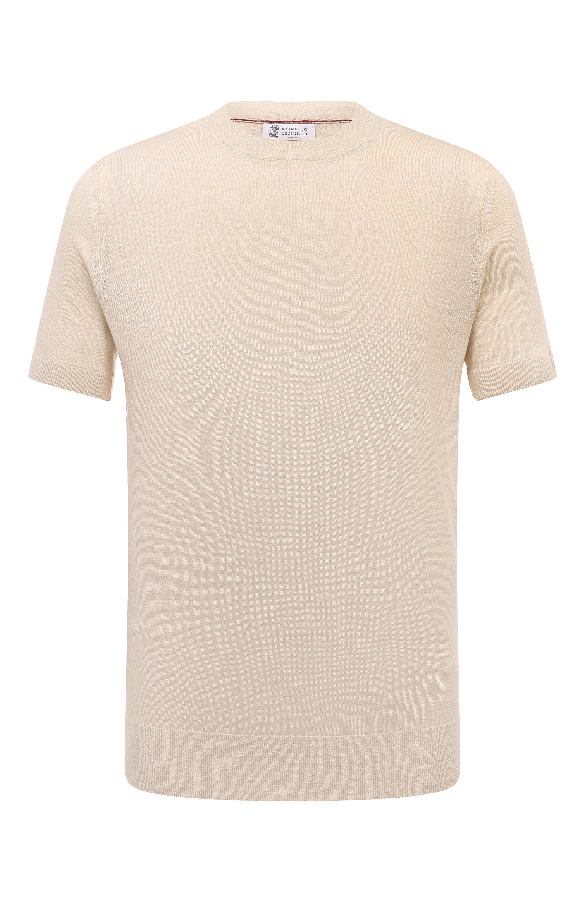 Джемпер изо льна и хлопка BRUNELLO CUCINELLI, арт. M2L00310, фото 1