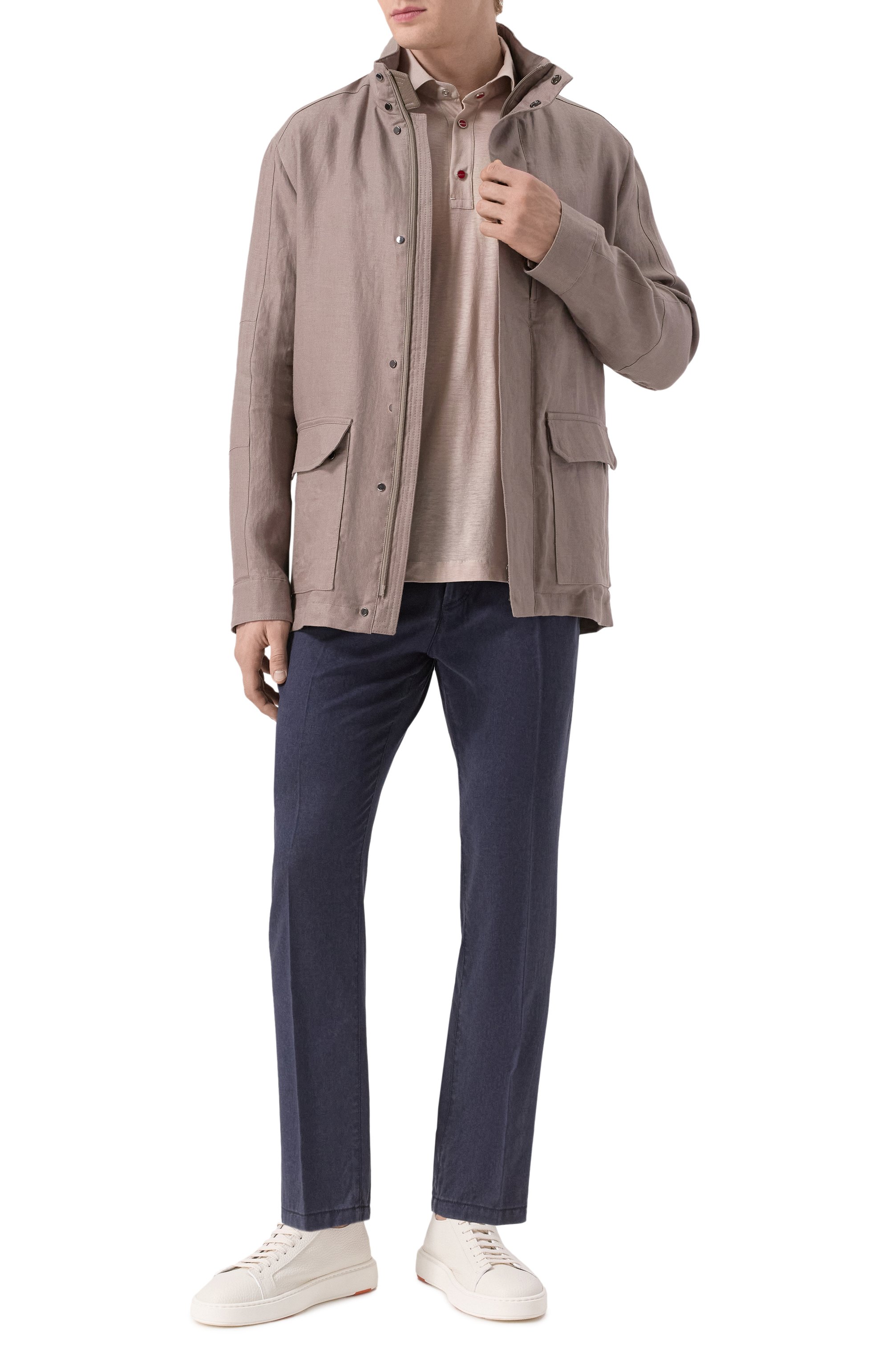 Шерстяные брюки KITON, арт. UPR001RK0613F02, фото 2