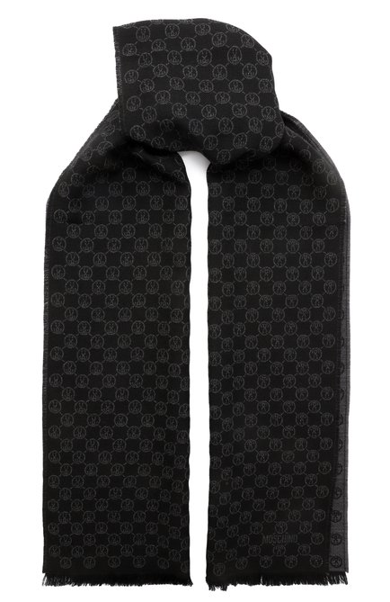 Мужской шерстяной шарф MOSCHINO, арт. 50066/M5131
