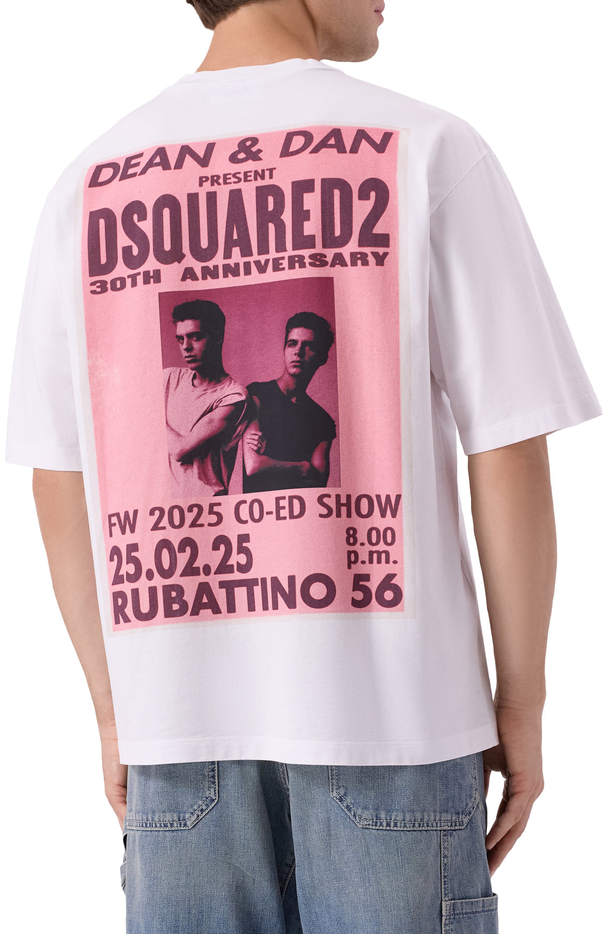 Хлопковая футболка DSQUARED2, арт. S71GD1609/D20020, фото 4