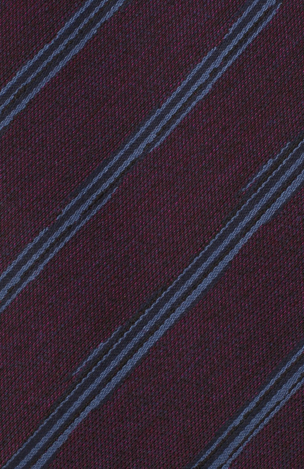 Галстук из шелка и шерсти ZEGNA фиолетового цвета по цене 18950 руб., арт. Z8E33/18H, фото 3 Галстук из шелка и шерсти ZEGNA, арт. Z8E33/18H, фото 3