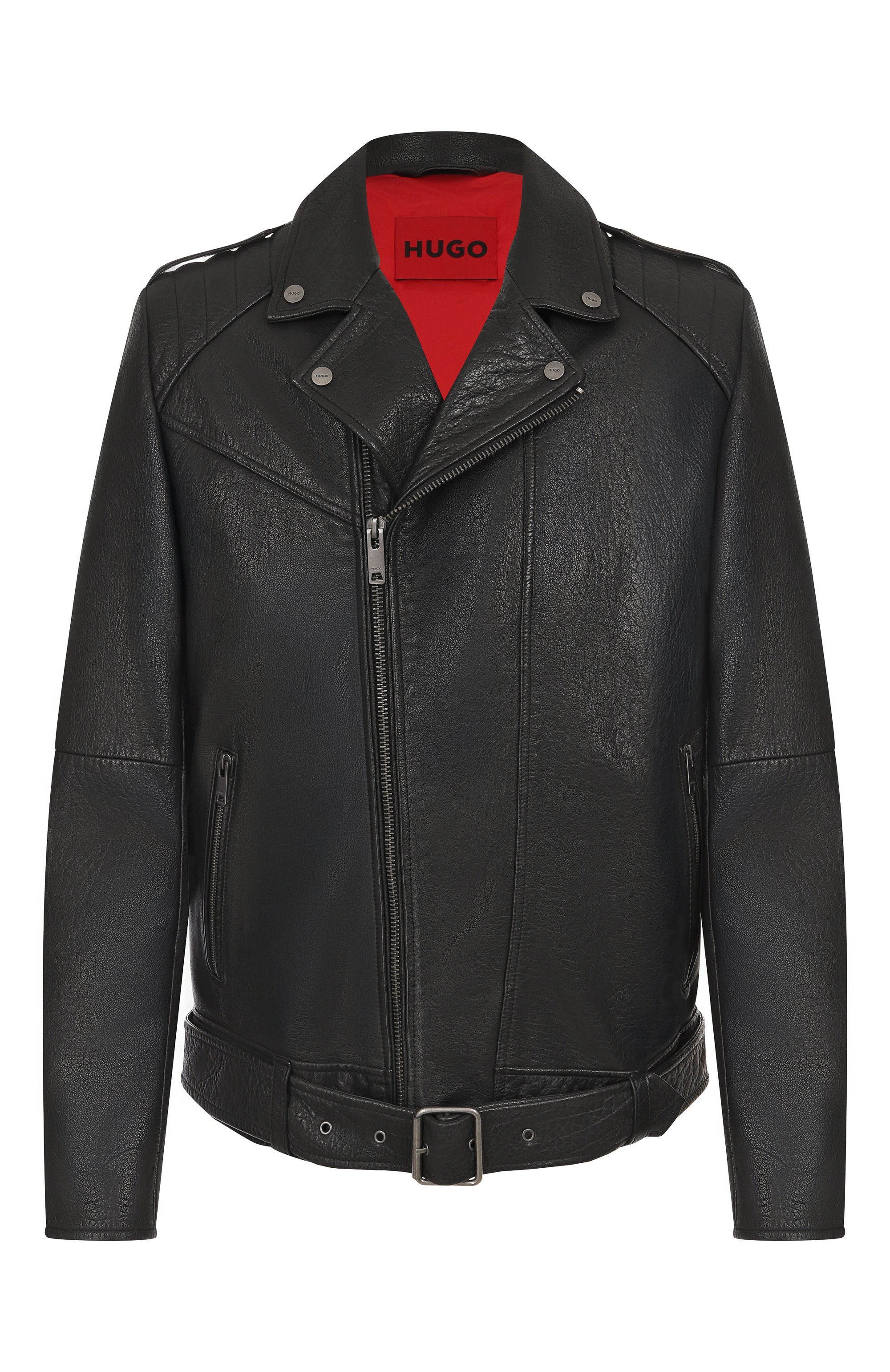 Кожаная куртка HUGO, арт. 50542108, фото 1