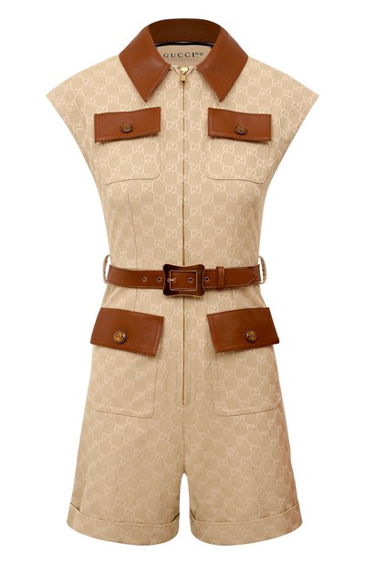 Хлопковый комбинезон GUCCI, арт. 676198 Z8ATF, фото 1