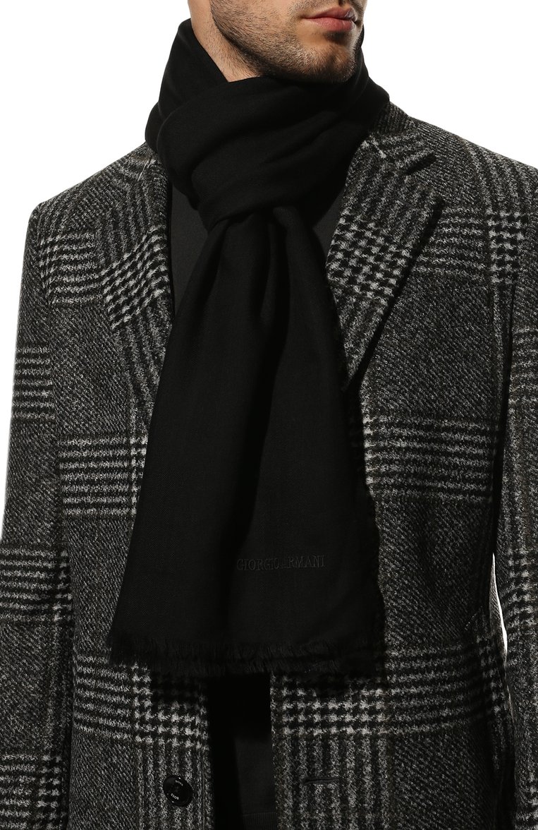 Кашемировый шарф GIORGIO ARMANI, арт. 745212/9A118, фото 1