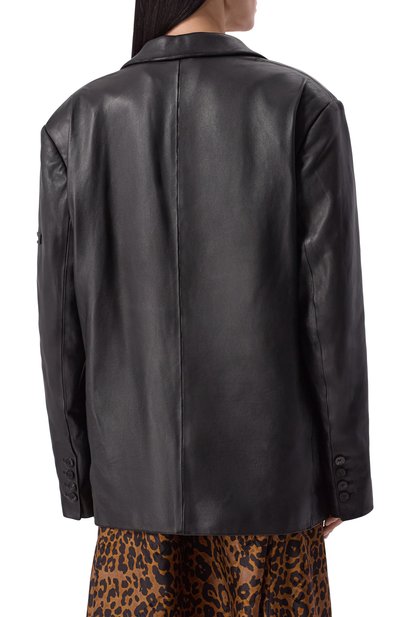 Кожаный жакет BALENCIAGA, арт. 721871/TMS02, фото 4