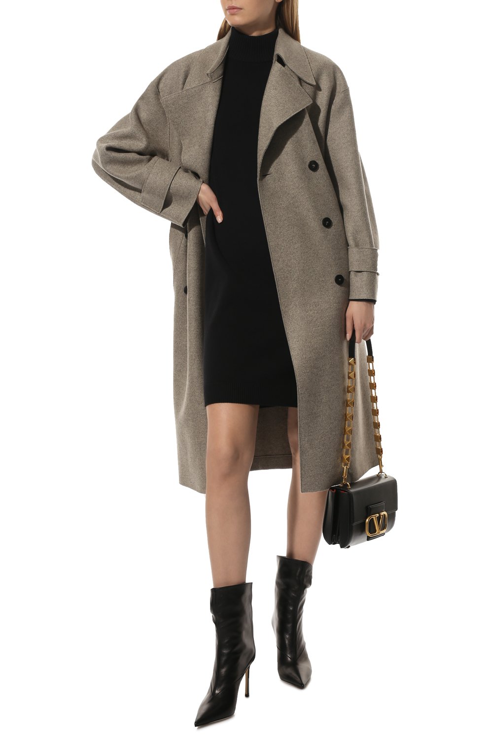 Кожаные ботильоны oriel 95 JIMMY CHOO, арт. 0RIEL 95/NAP, фото 2