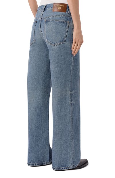Джинсы CELINE голубого цвета по цене 137000 руб., арт. RP055/930F, фото 4 Джинсы CELINE, арт. RP055/930F, фото 4