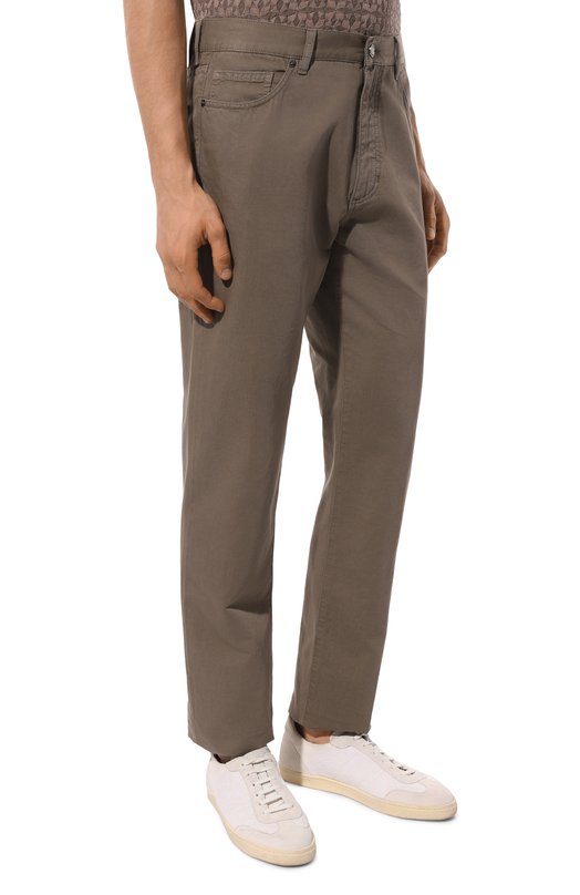 Джинсы Zegna UDP37A7/CITY Коричневый  UDP37A7/CITY Фото 3