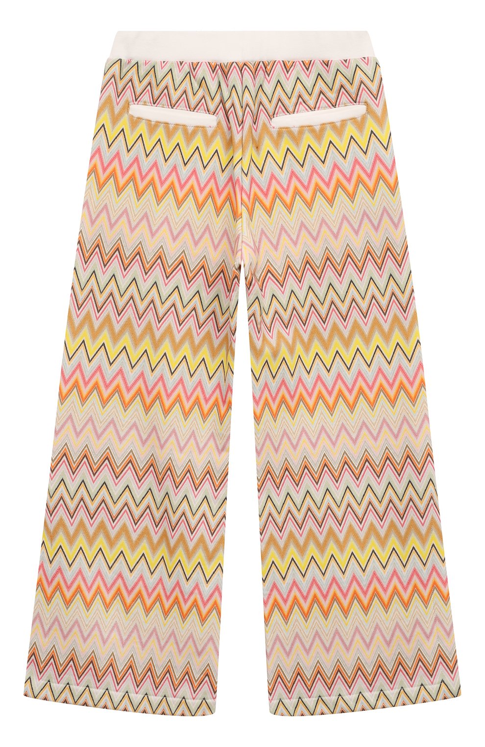 Хлопковые брюки MISSONI разноцветного цвета по цене 22850 руб., арт. MV6A70/F0188/6-10, фото 2 Хлопковые брюки MISSONI, арт. MV6A70/F0188/6-10, фото 2