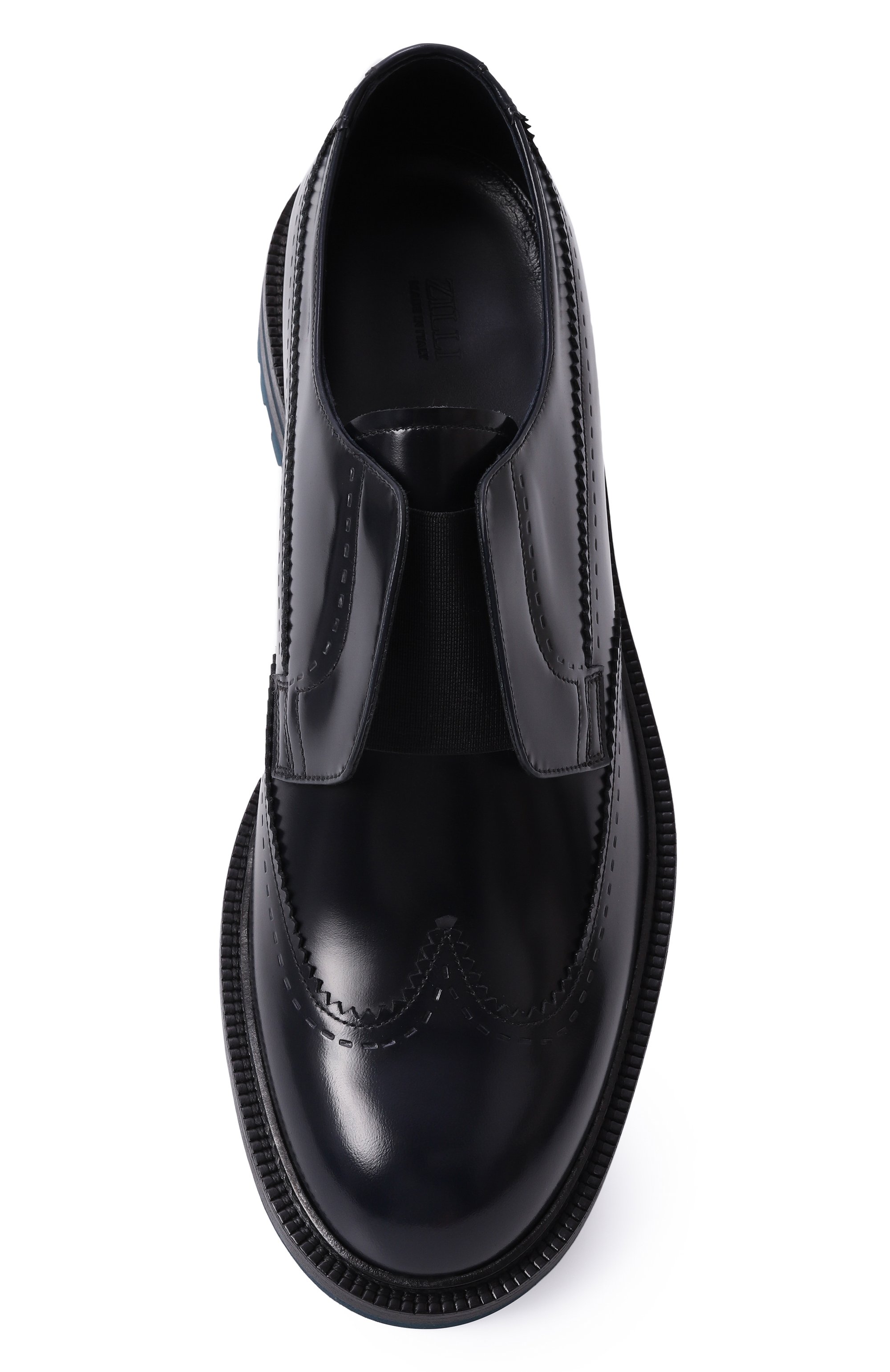 Кожаные дерби ZILLI, арт. H0119AM1030VSLT01, фото 6