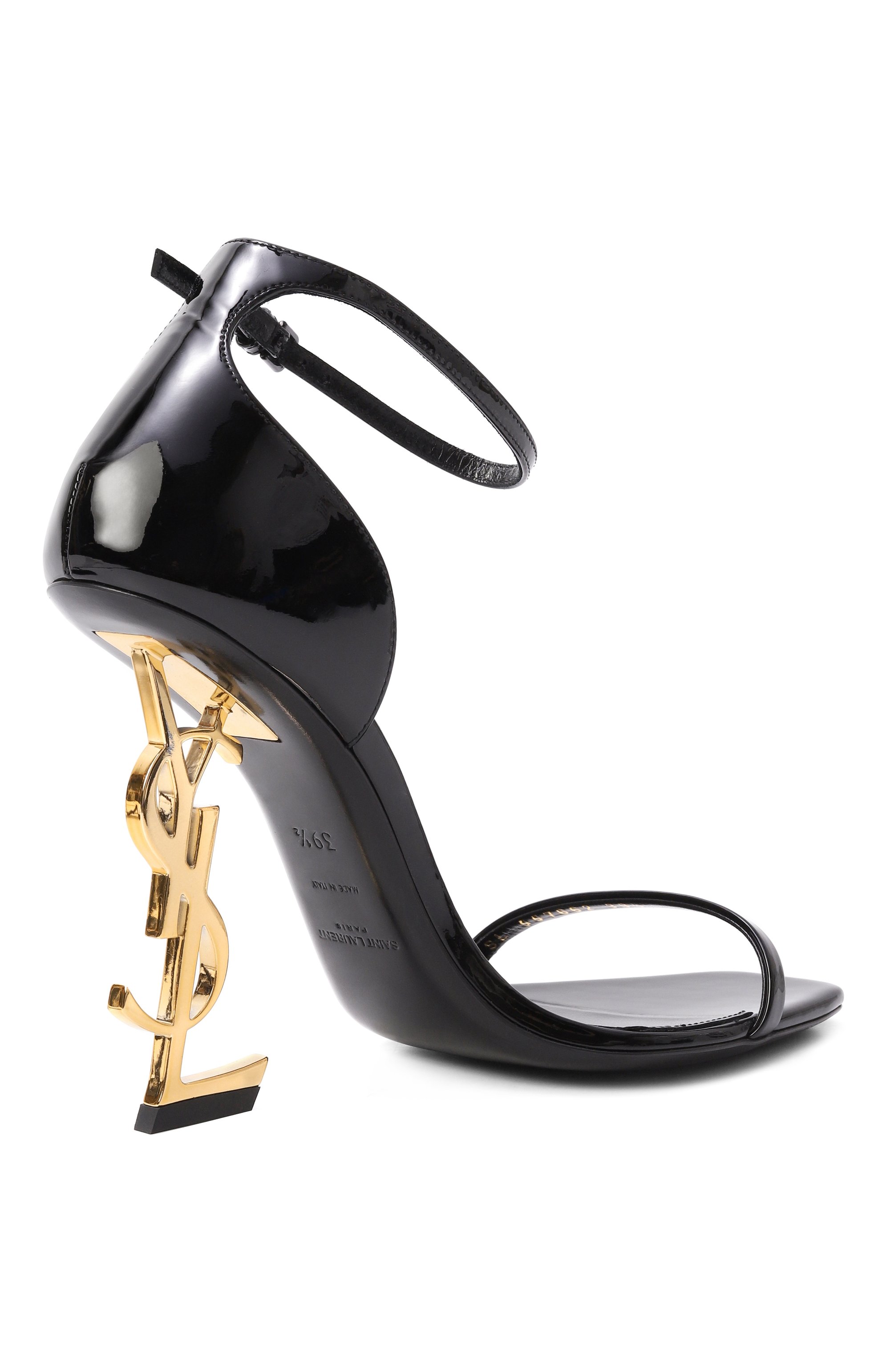 Лакированные босоножки opyum SAINT LAURENT, арт. 557679/1TV1A, фото 5