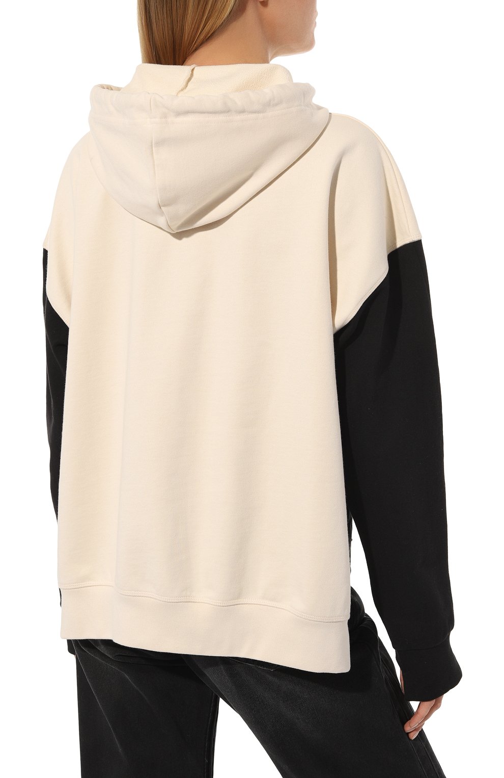 Хлопковое худи JW ANDERSON кремового цвета по цене 46050 руб., арт. JW0034PG0458 022J, фото 4 Хлопковое худи JW ANDERSON, арт. JW0034PG0458 022J, фото 4