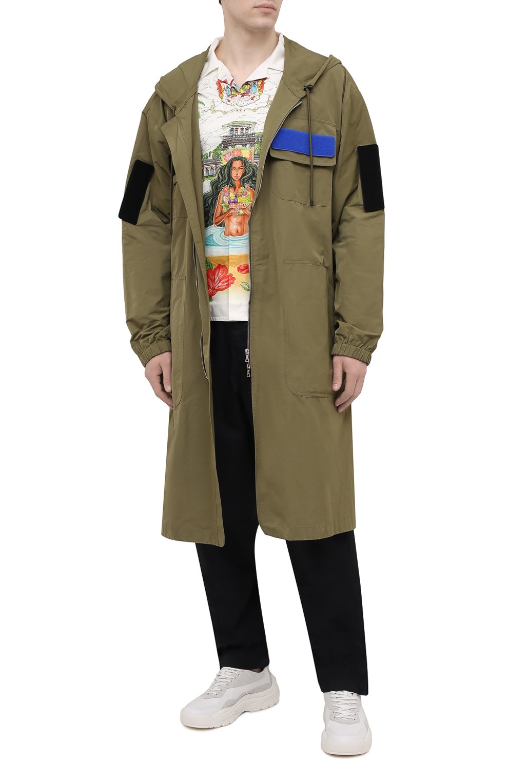 Хлопковая рубашка CASABLANCA, арт. MS21-SH-006 KAMEHAMEA, фото 2