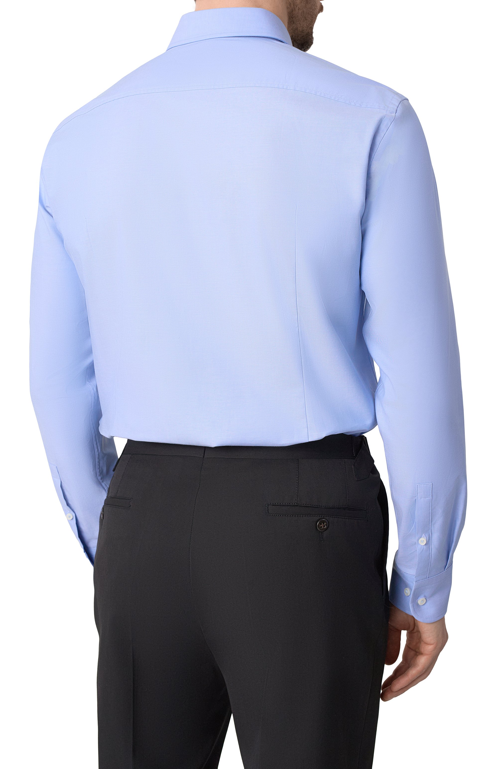 Хлопковая сорочка BOSS, арт. 50519867, фото 4