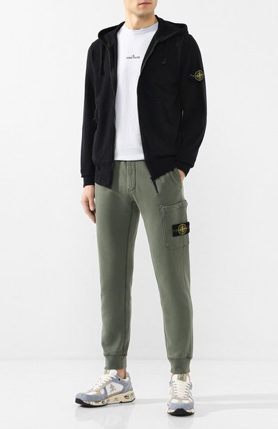 Хлопковая толстовка STONE ISLAND, арт. 721564860, фото 2