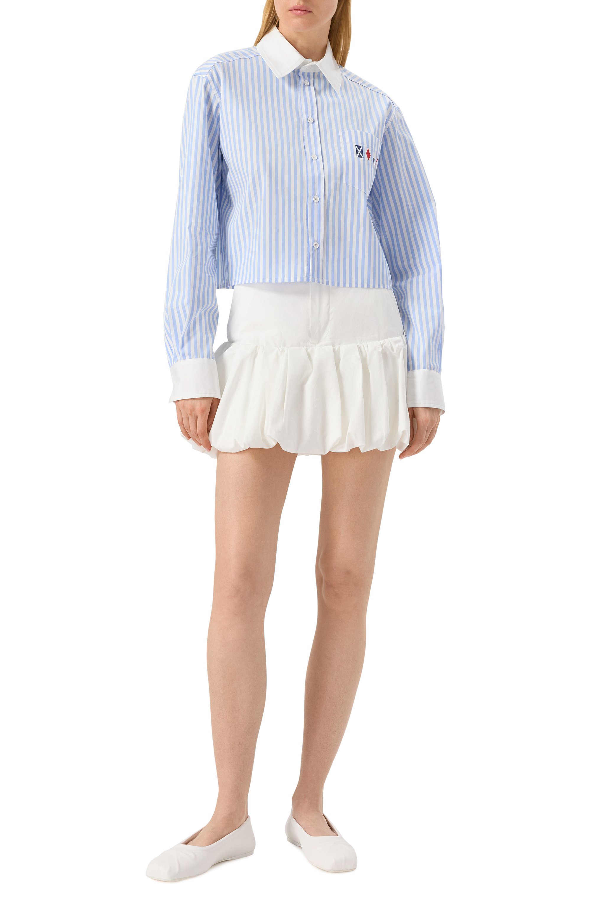 Хлопковая рубашка FORTE DEI MARMI COUTURE, арт. 25SF5119, фото 2