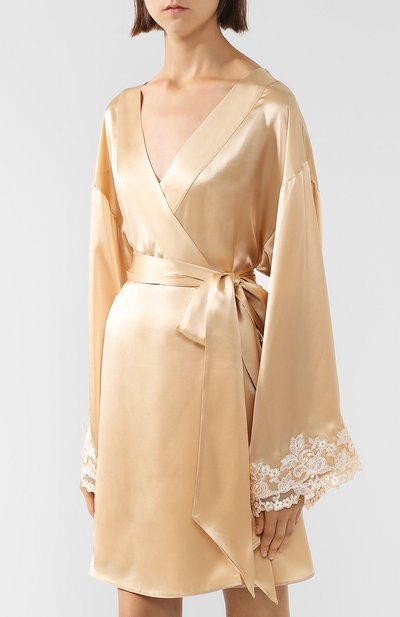 Шелковый халат LA PERLA, арт. 0019230, фото 3