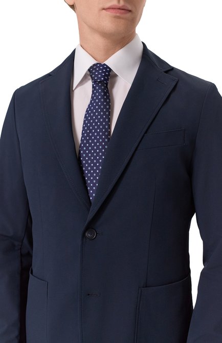 Мужской шелковый галстук CANALI, арт. 18/HJ04413