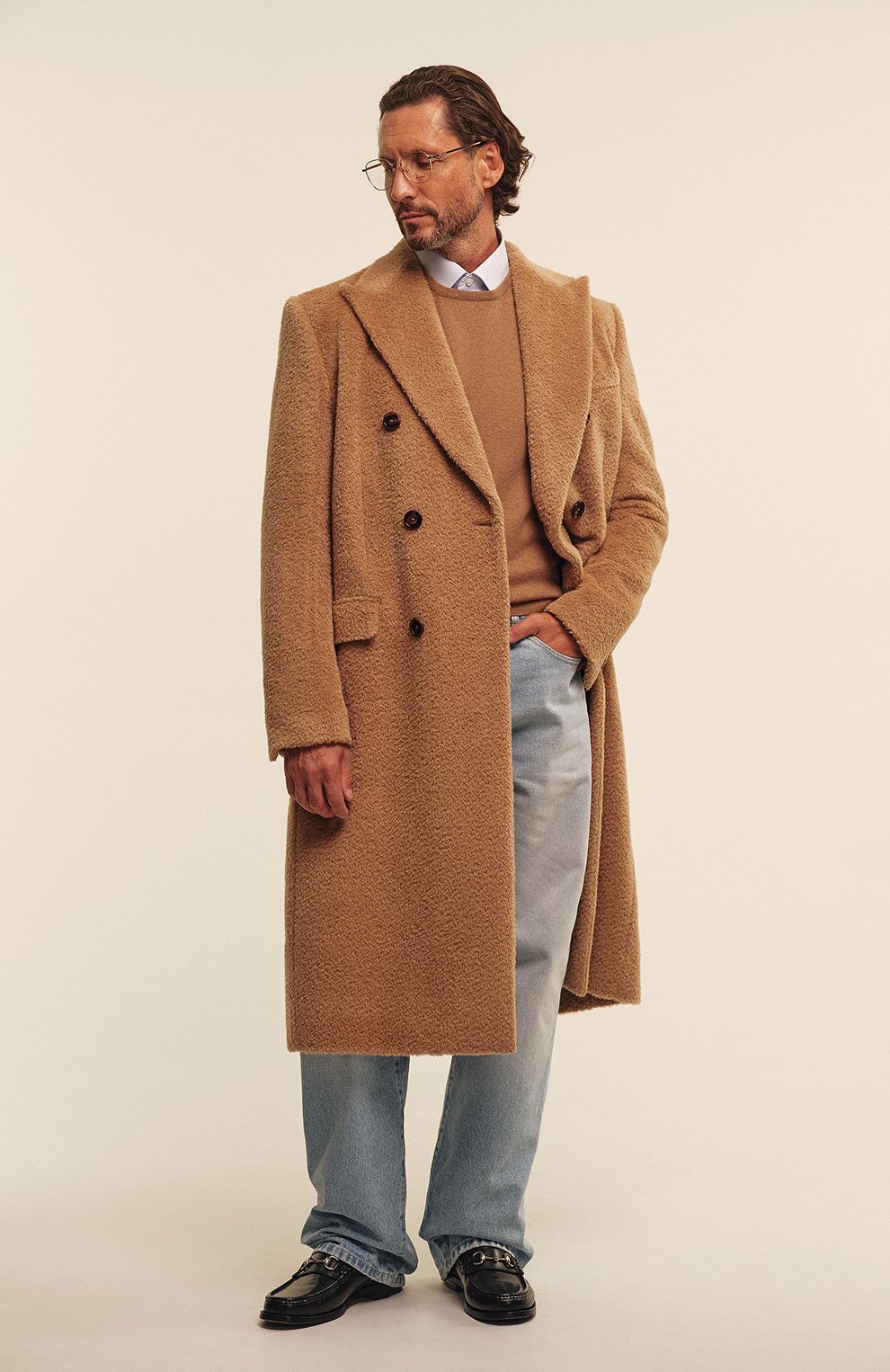 Кожаные лоферы GUCCI, арт. 776660/17X00, фото 7