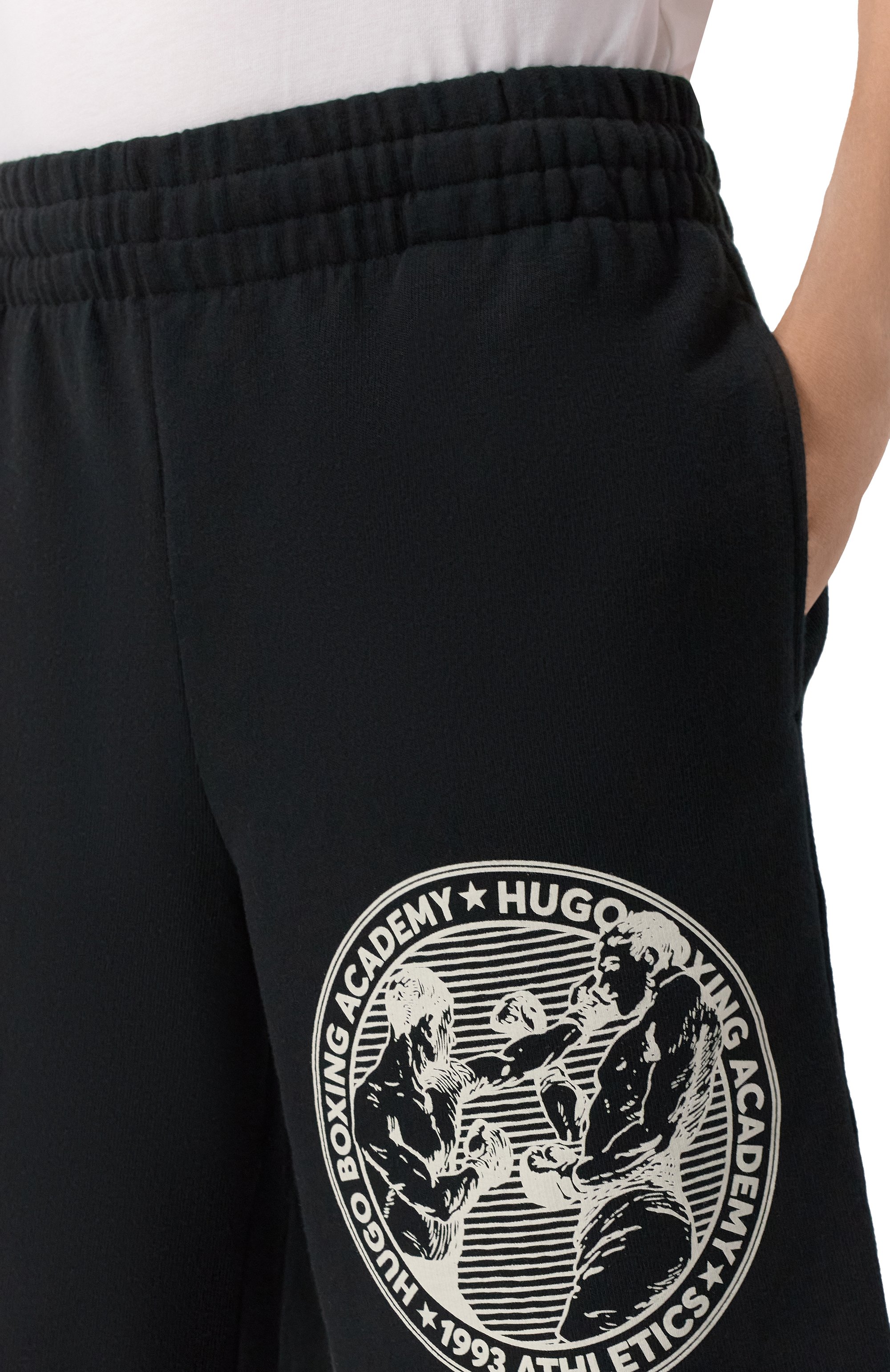 Хлопковые шорты HUGO, арт. 50542413, фото 5