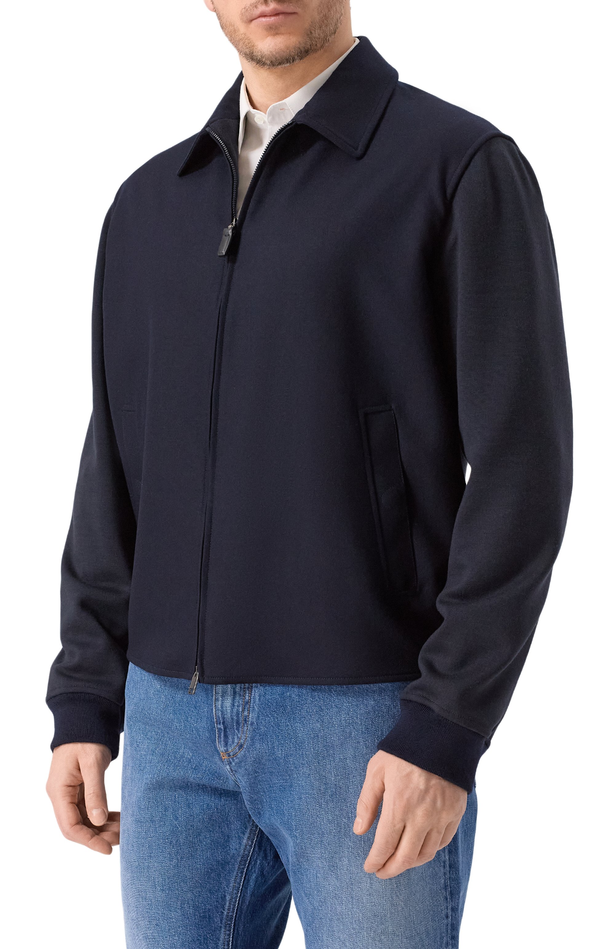 Бомбер из шерсти и шелка BRIONI, арт. UJTP0L/0D609, фото 3