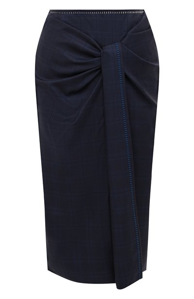 Женская юбка из смеси шерсти и шелка ROLAND MOURET, арт. PW19/S0686/F0296