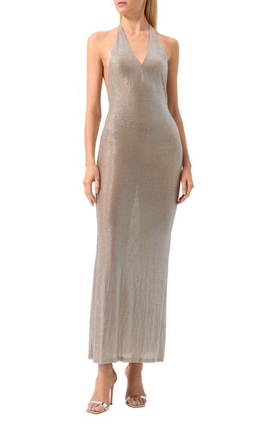 Платье с отделкой стразами GIUSEPPE DI MORABITO, арт. 02PSLD101FC 02212, фото 3