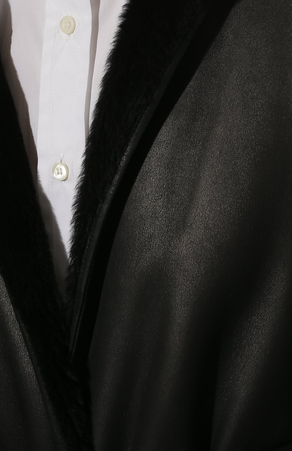 Двусторонняя дубленка из овчины PRADA, арт. 56980M-1XAN-F0002, фото 5