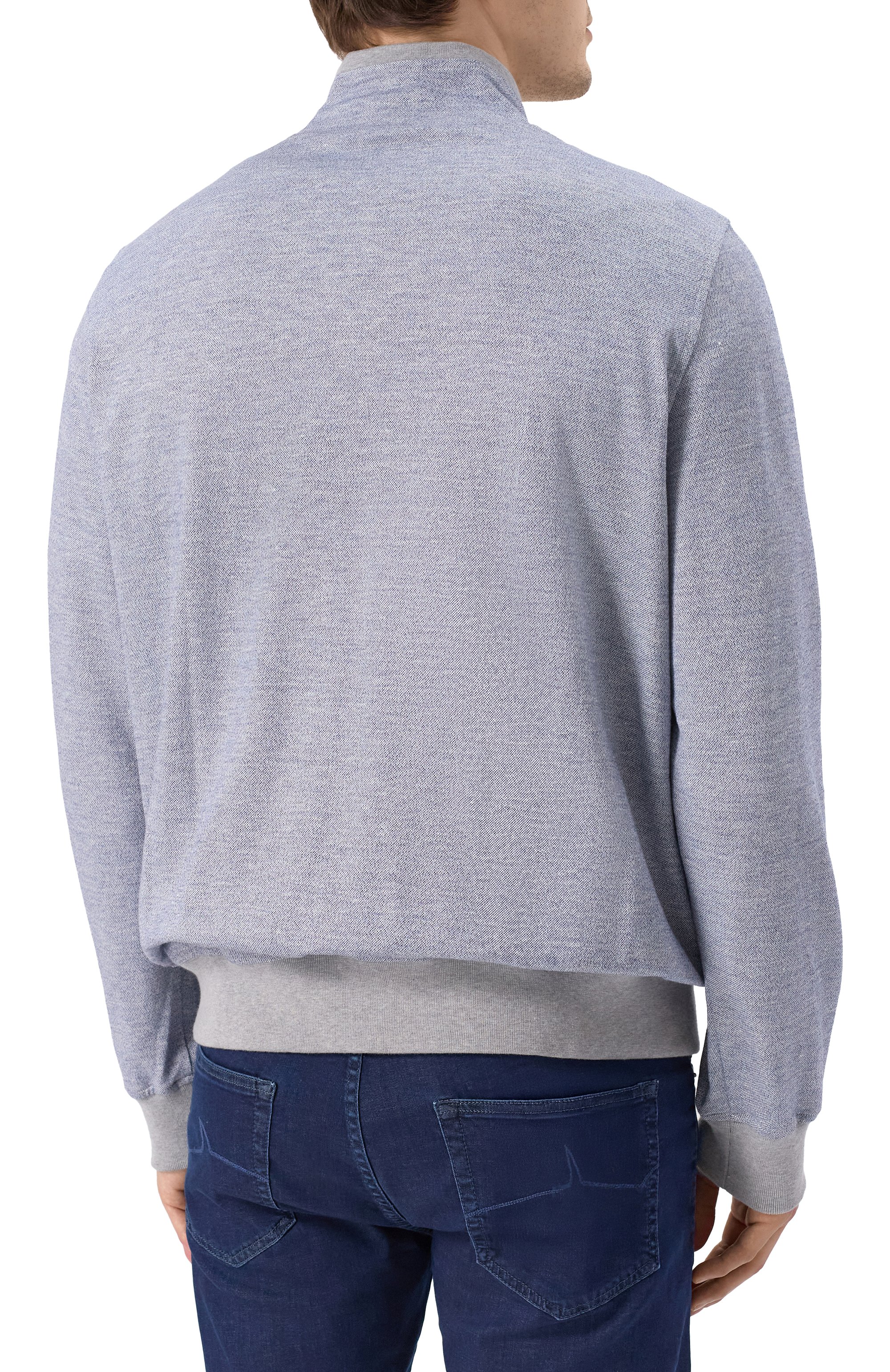 Толстовка изо льна и хлопка ANDREA CAMPAGNA, арт. 16M460.LN00.CAMP., фото 4