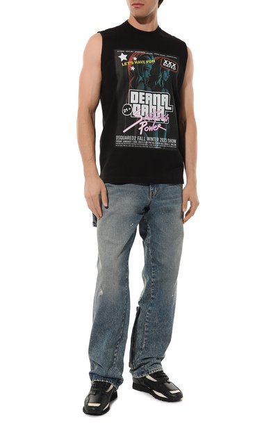 Мужская хлопковая майка DSQUARED2, арт. S71GD1336/S23009