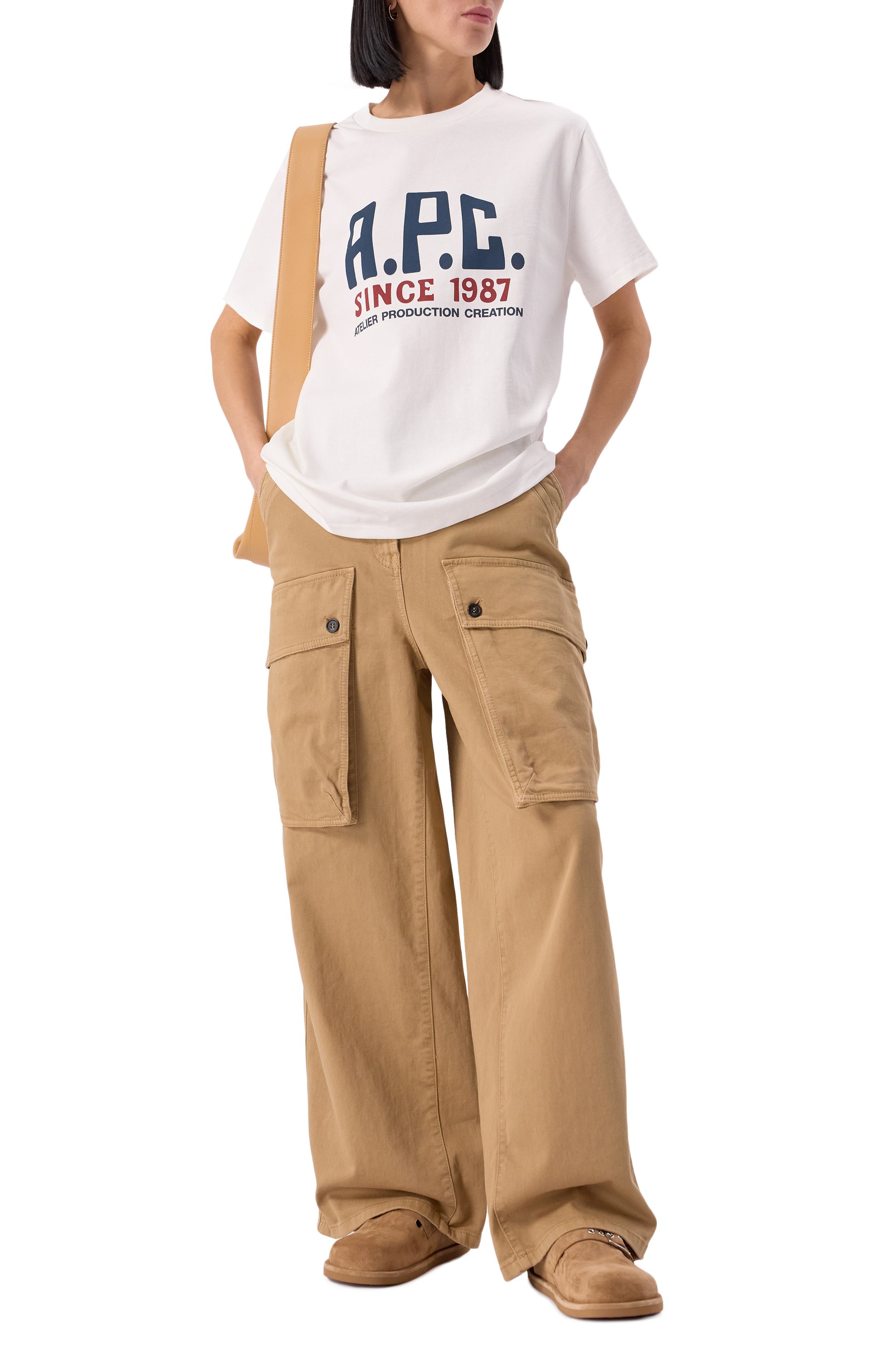 Хлопковые брюки-карго N21, арт. B081/0068, фото 2