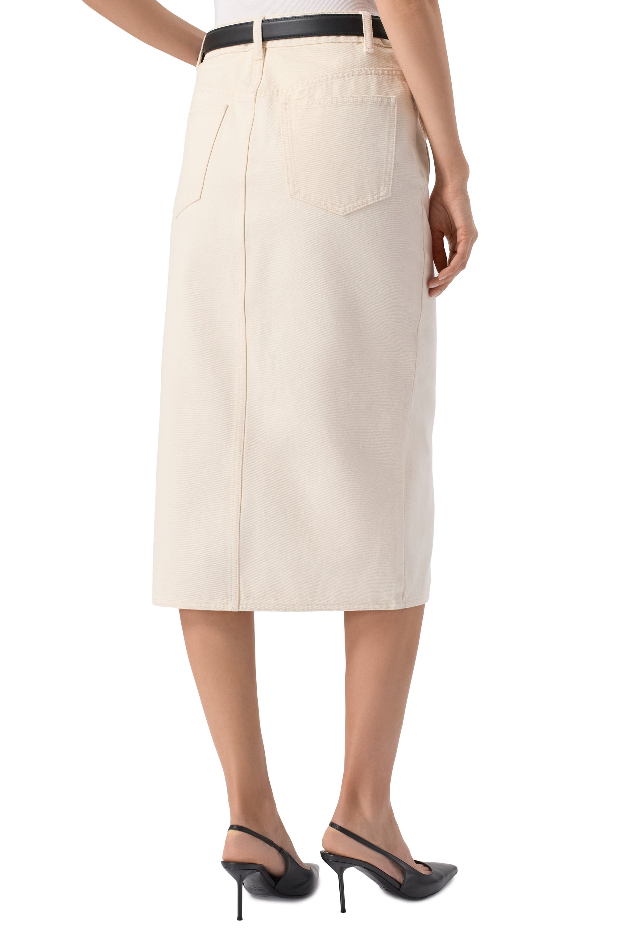 Джинсовая юбка SELF-PORTRAIT, арт. SS25812MSKC, фото 4